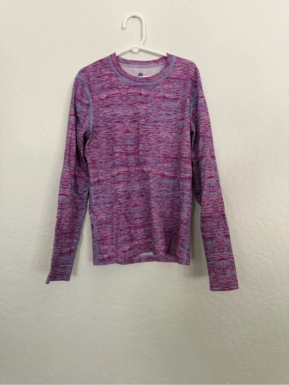 Champion Pink Space-Dye Girls' Active L/S shirt and Leggings